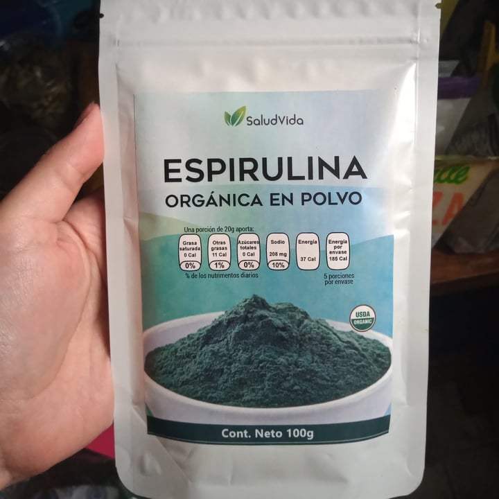 review photo of Saludvida Espirulina shared by @nievedecocco on 28 Sep 2021 - review
