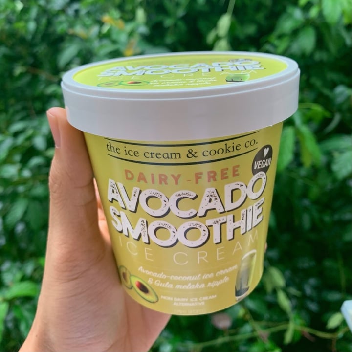 photo of The Ice Cream & Cookie Co Dairy-Free Avocado Smoothie shared by @pbl on  01 Jan 2021 - review