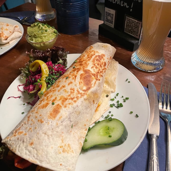 photo of Kombüse - Vegetarische Küche Burrito shared by @jaga94 on  18 Sep 2021 - review