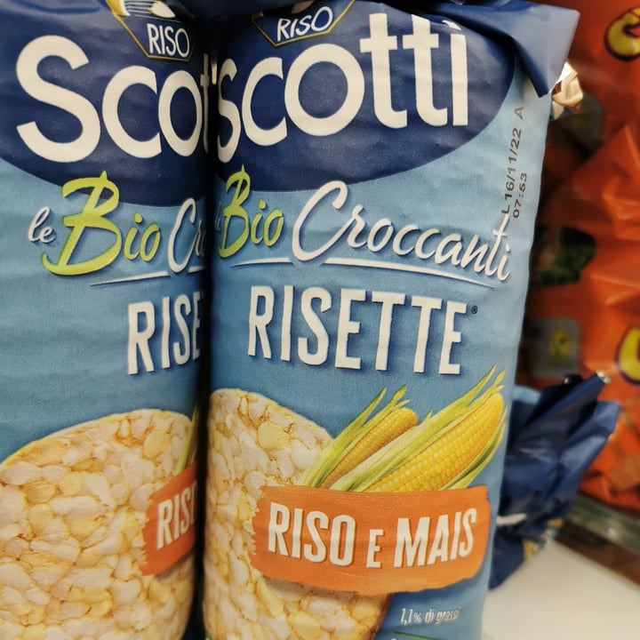 photo of Riso Scotti Risette bio croccanti riso e mais shared by @justmars on  20 Dec 2021 - review
