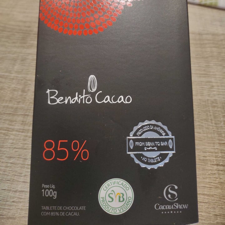 photo of Cacau Show cocholate 85% cacau shared by @patitarso on  18 Oct 2022 - review