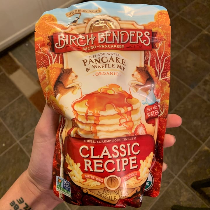 photo of Birch Benders Organic Classic Pancake & Waffle Mix shared by @lpellino29 on  05 Dec 2020 - review