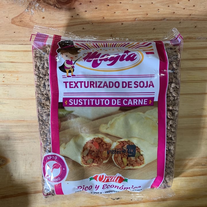 photo of Orali Magia Sustituto Carnico Texturizado de Soja shared by @valenserra on  14 Sep 2020 - review