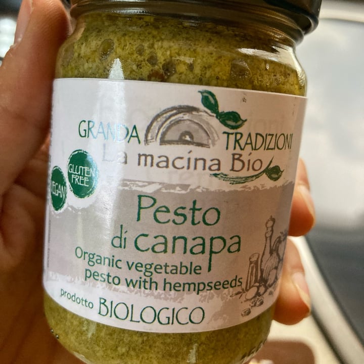 review photo of La macina bio pesto di canapa shared by @akela on 28 Oct 2022 - review