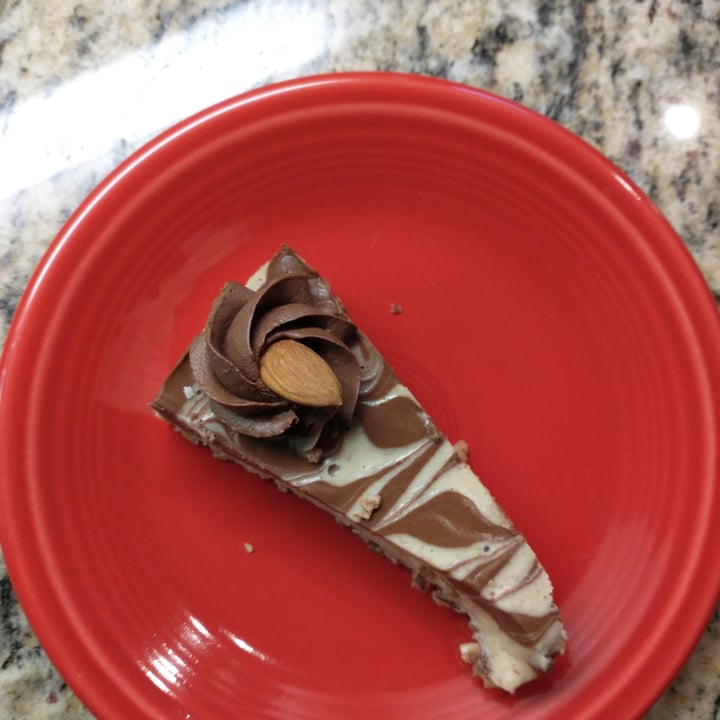 photo of Rawdacious Desserts Dark Chocolate Almond Butter Swirl Cheesecake shared by @dianemh on  23 May 2022 - review