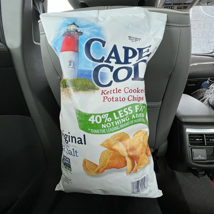 photo of Cape Cod Cape Cod 40% Reduced Fat Potato Chips shared by @ksvegan17 on  05 Jun 2022 - review