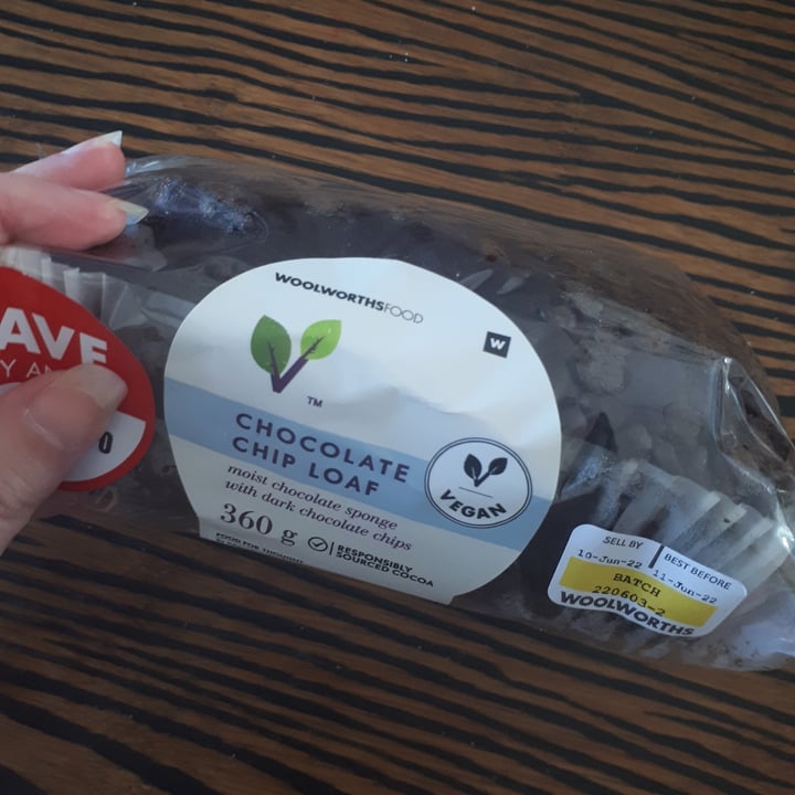 review photo of Woolworths Food Chocolate Chip Loaf shared by @laurenf on 11 Jun 2022 - review