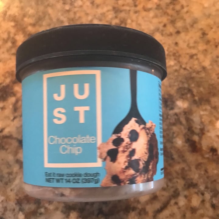 photo of JUST Egg Chocolate Chip Cookie Dough shared by @rikihiggins on  24 May 2019 - review