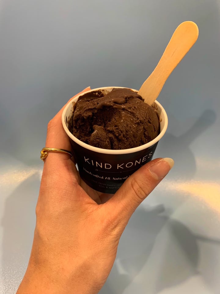 photo of Kind Kones Dark Chocolate ice cream shared by @judihe on  24 Apr 2019 - review