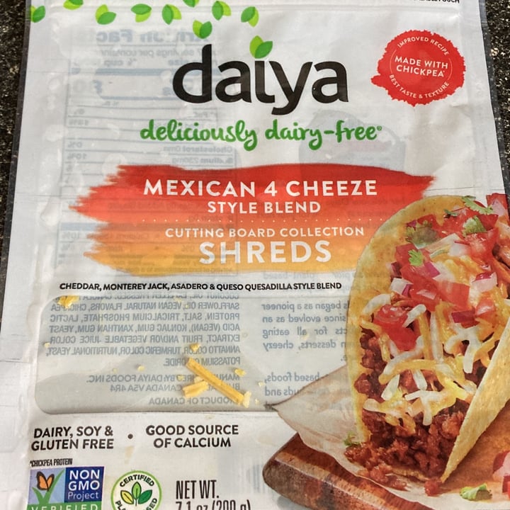 photo of Daiya Mexican 4 Cheeze Style Shreds shared by @hartlas on  01 Oct 2021 - review