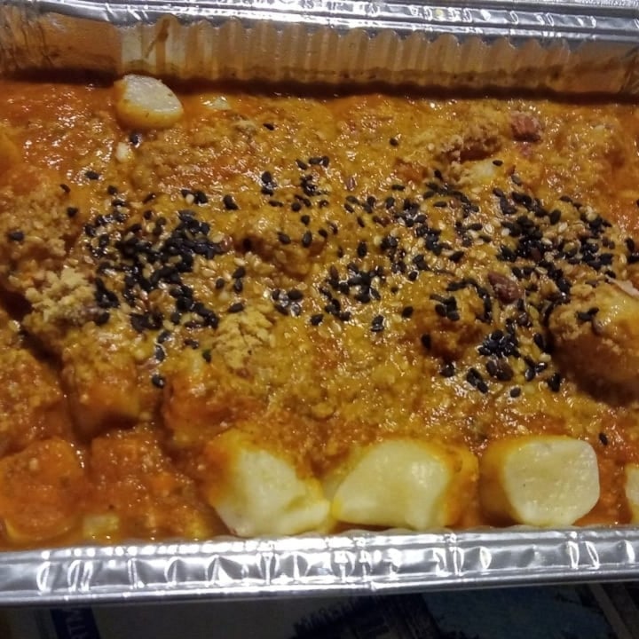 photo of MOLA Ñoquis con salsa fileto shared by @purpleveg on  30 May 2022 - review