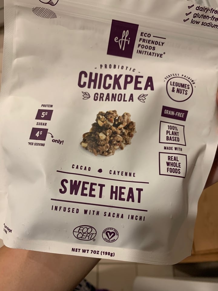 photo of Eco Friendly Foods Initiative Chickpea Granola Sweet Heat shared by @ashley19 on  08 Jan 2020 - review