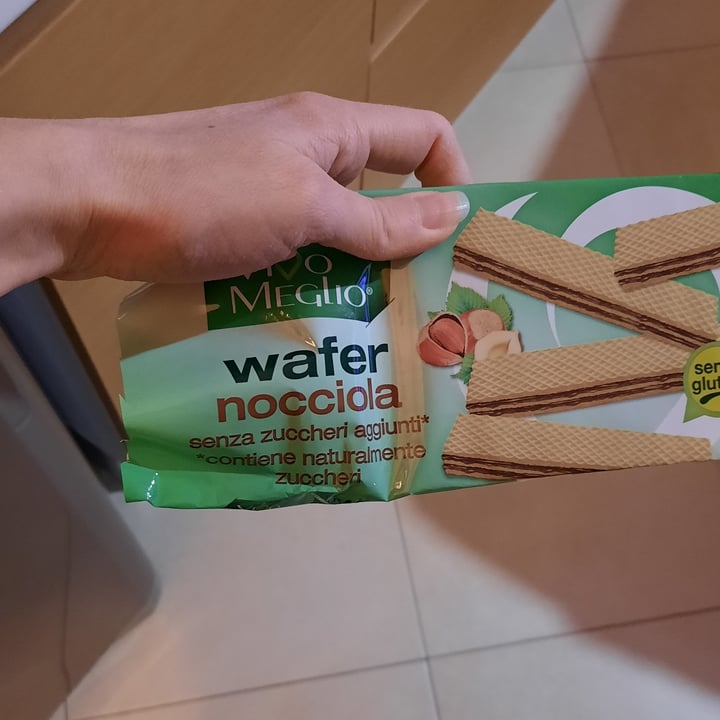 review photo of Vivo Meglio Wafer Alla Nocciola Vegan & Gluten Free shared by @nenelapepe on 03 May 2022 - review