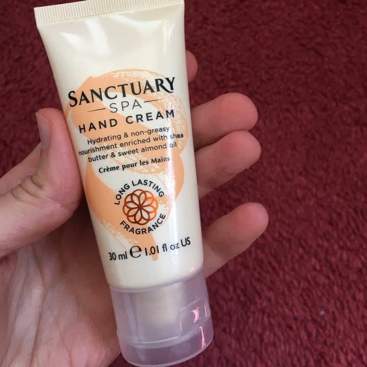 photo of Sanctuary Spa Hand Cream shared by @se7enity on  13 Jun 2021 - review