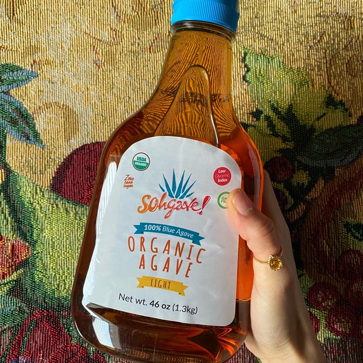 photo of Sohgave organic agave light shared by @yarilovezzucchini on  07 Jan 2022 - review