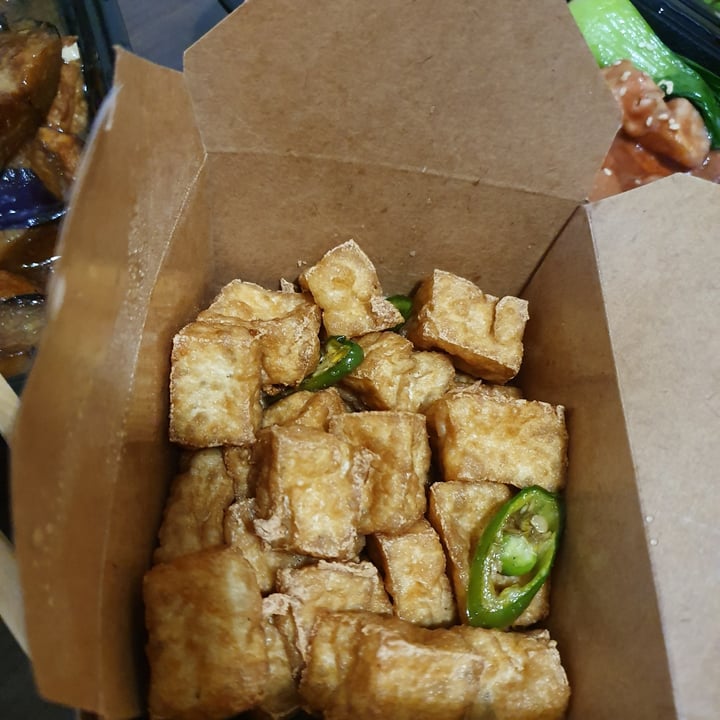 photo of Enjoy Vegetarian Restaurant Fried tofu shared by @paniwilson on  18 Apr 2022 - review