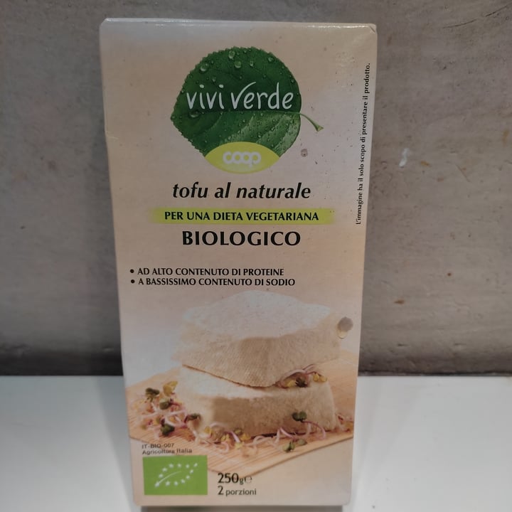 review photo of Vivi Verde Coop Tofu Al Naturale shared by @pitutryveg on 25 Sep 2022 - review