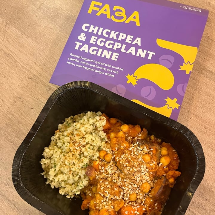 photo of Faba Food Chickpea & Eggplant Tagine shared by @preethiness on  22 Jun 2022 - review