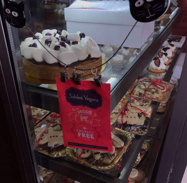 photo of Sablêe Vegana Torta de dulce de leche y crema shared by @signorinaluciana on  07 Aug 2019 - review