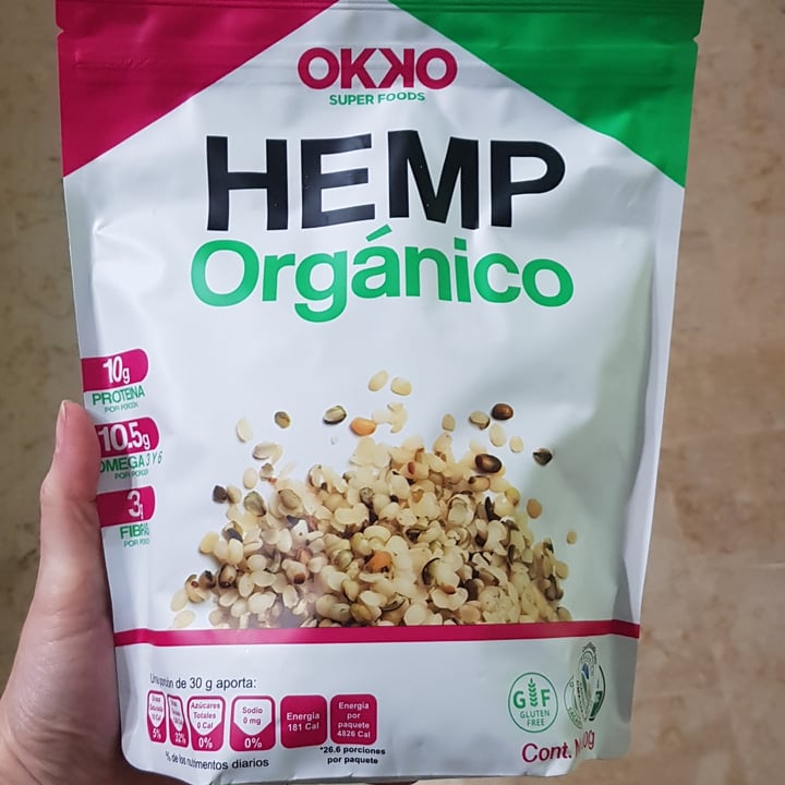 photo of Okko Super Foods Hemp Orgánico shared by @brendagzz on  31 Dec 2020 - review