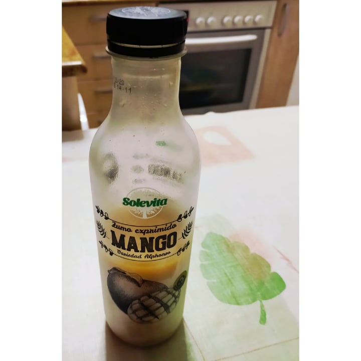 photo of Solevita Zumo Exprimido Mango shared by @veganinlove on  29 Oct 2020 - review