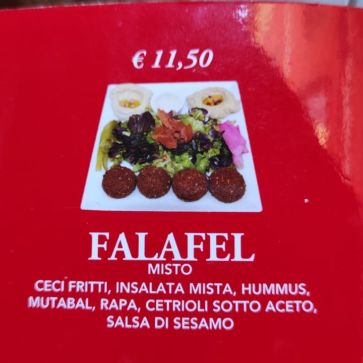 photo of Beirut Snack Piatto falafel shared by @tuscanvegan on  24 Jul 2022 - review