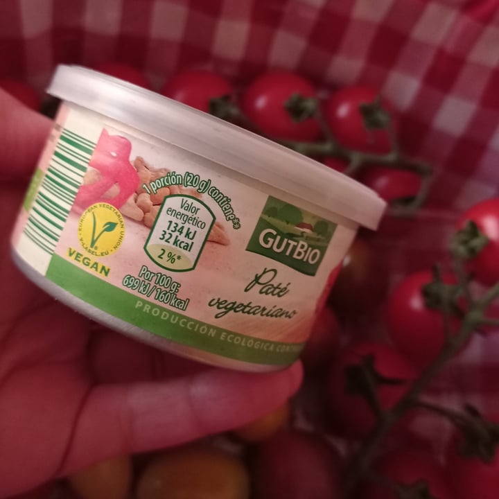 photo of GutBio Paté Vegetariano Pimiento y Anacardo shared by @isabeletta on  22 Dec 2021 - review