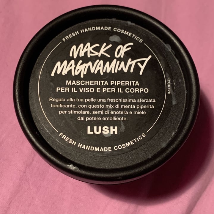 photo of LUSH Fresh Handmade Cosmetics Mask of Magnaminty shared by @carlottaaa on  13 Mar 2022 - review