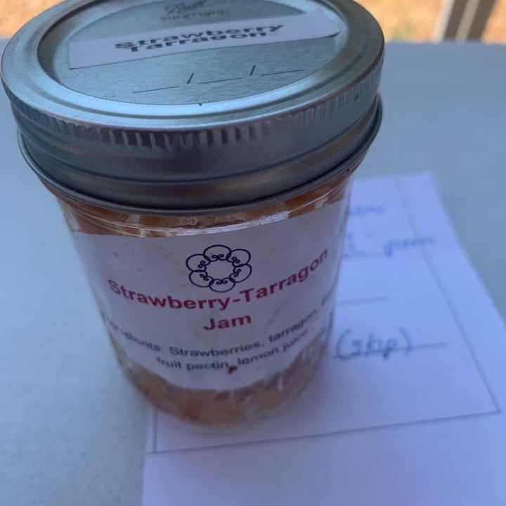 photo of Vegan By Dani Strawberry Tarragon Jam shared by @calvord on  20 Jun 2021 - review