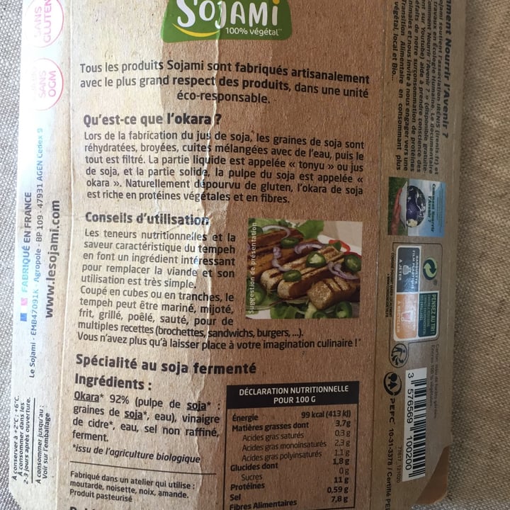 photo of Sojami Tempeh shared by @sophielocha on  06 May 2021 - review