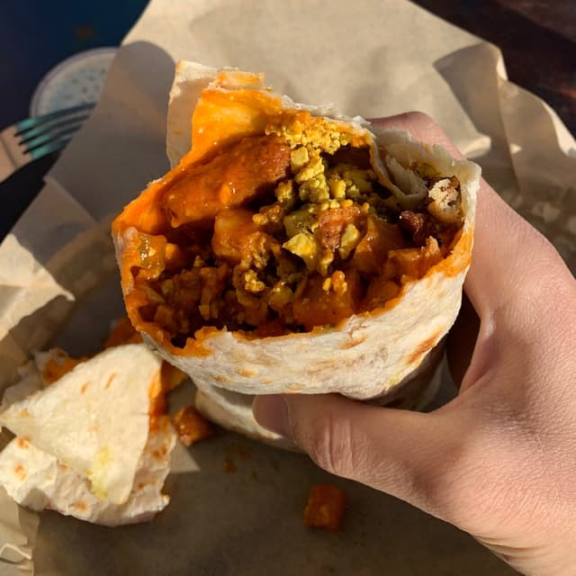 Photo of the dish “Wing ding dang burrito”