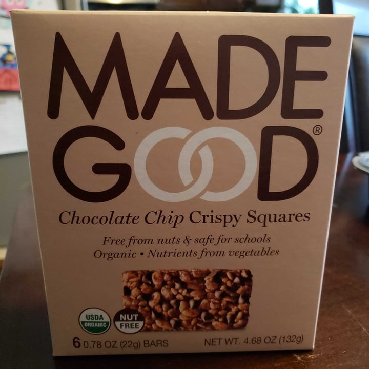 review photo of Made Good Crispy squares shared by @sherriweb on 07 Feb 2021 - review