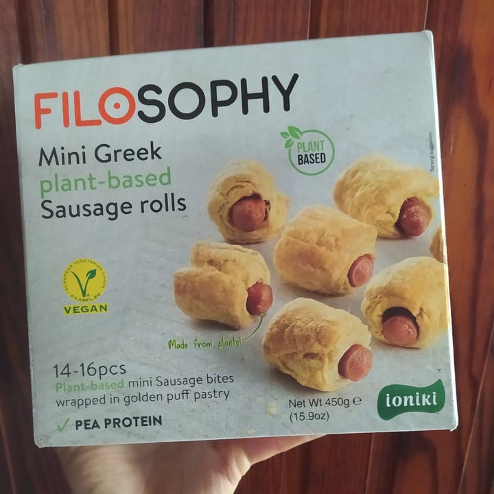 photo of Filosophy Mini Greek plant-based Sausage rolls shared by @ardora on  20 Feb 2022 - review