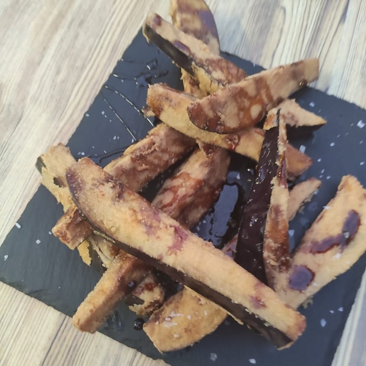 review photo of Cañakí Berenjenas fritas con miel de caña shared by @vegananyi on 05 Jul 2022 - review