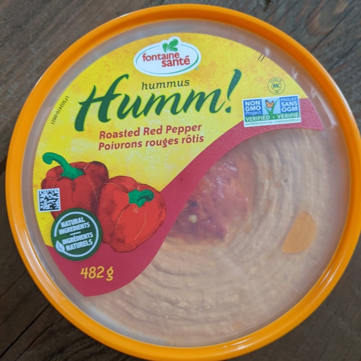 photo of Fontaine Santé Roasted Red Pepper Hummus  shared by @chickpea80 on  06 Feb 2022 - review