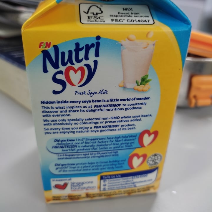 photo of Nutrisoy Soy milk shared by @joyintheclouds on  02 Jul 2022 - review