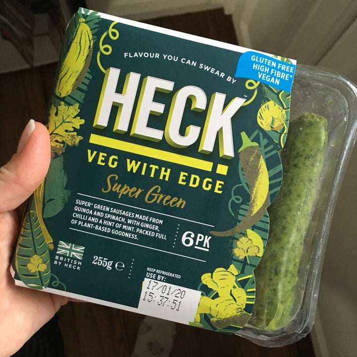 photo of Heck Veg With Edge Super Green shared by @georgiaabigail on  05 Jan 2020 - review