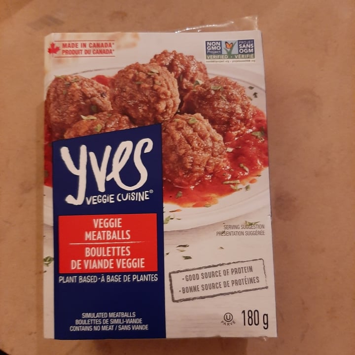 photo of Yves Veggie Cuisine Veggie Meatballs shared by @alix04 on  14 Nov 2020 - review