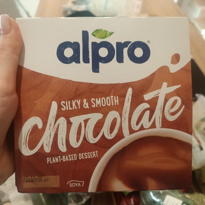 review photo of Alpro Devilishly Dark Chocolate Plant-based Dessert shared by @lunacy on 12 Apr 2022 - review