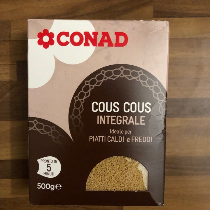 photo of Conad Cous cous integrale shared by @ludovicaa13 on  07 Oct 2021 - review