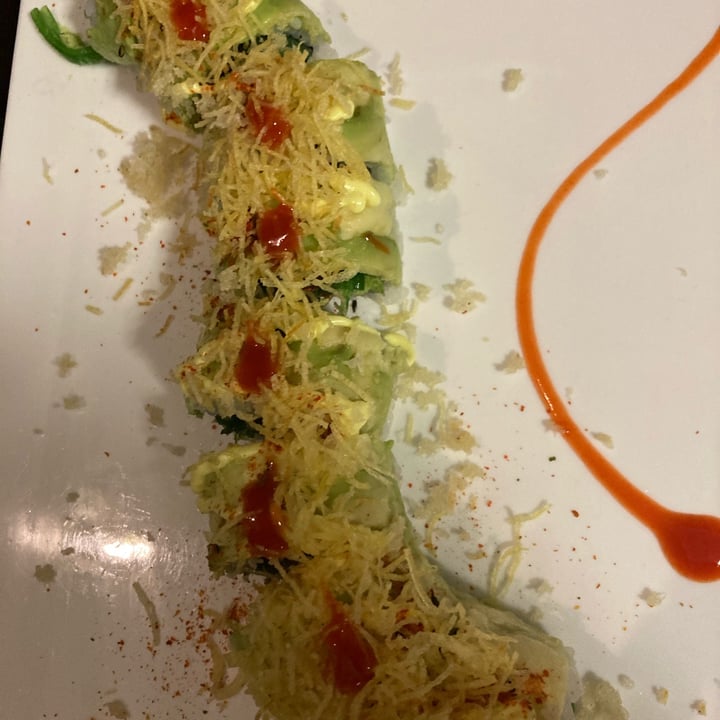 photo of Asia Fusion Sushi Dragon fire Vegan roll shared by @daxvegan on  06 Nov 2022 - review