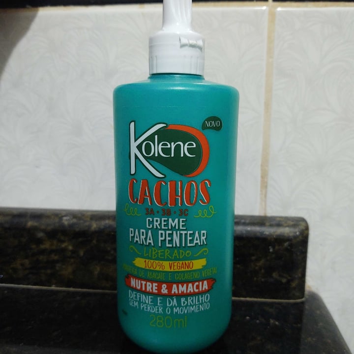 review photo of Kolene Creme Para Pentear Nutre E Amacia shared by @thaispotulski on 03 May 2022 - review