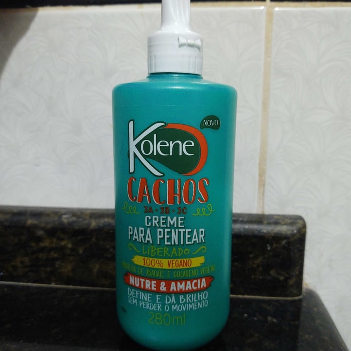 photo of Kolene Creme Para Pentear Nutre E Amacia shared by @thaispotulski on  03 May 2022 - review