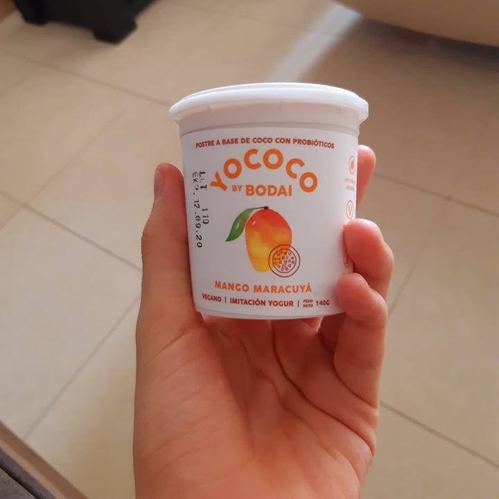 photo of Bodai Yogurt Maracuyá Y Mango shared by @isabelabean on  31 Aug 2020 - review