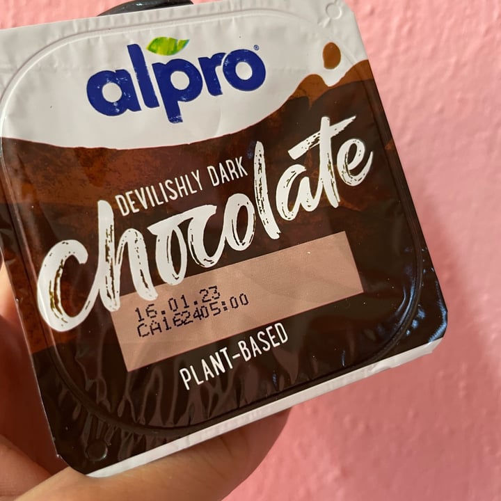 photo of Alpro Devilishly Dark Chocolate Plant-Based Dessert shared by @terrymirra9 on  18 Aug 2022 - review