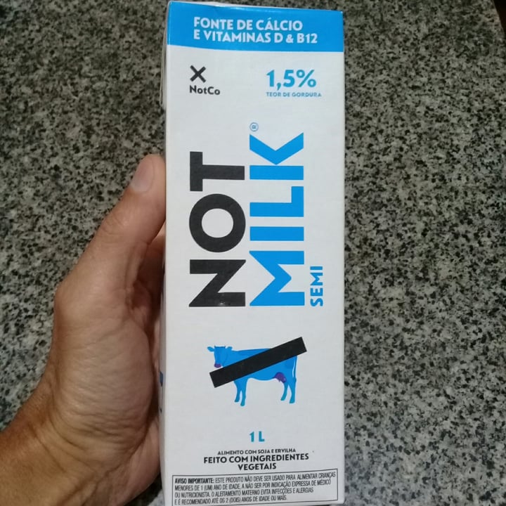 photo of NotCo Not Milk Semi shared by @souvegano on  17 May 2022 - review