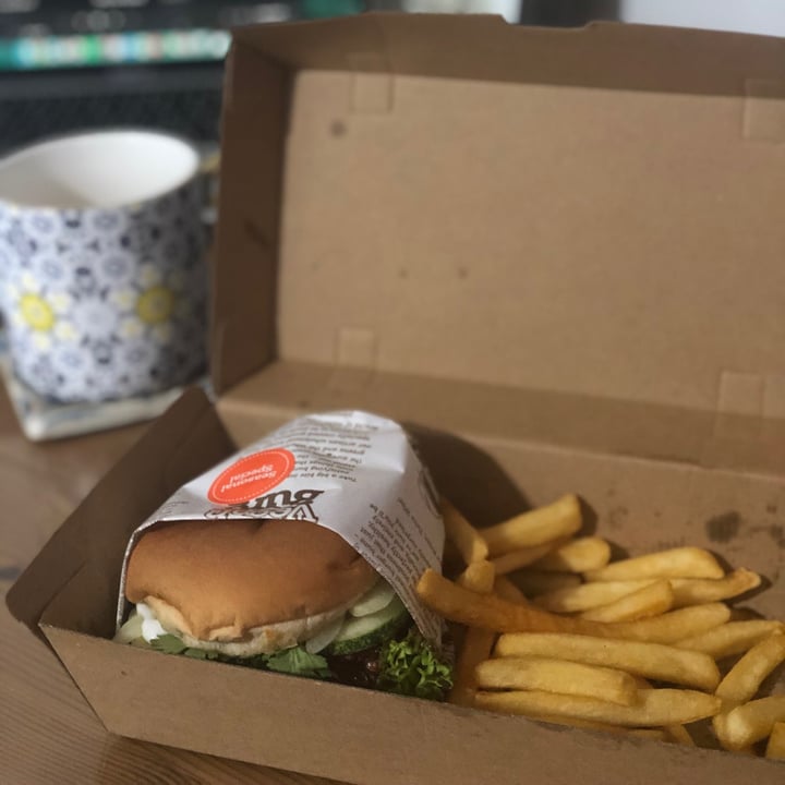 review photo of VeganBurg Singapore Mala Fortune Burger shared by @ektajagtiani on 02 Apr 2021 - review