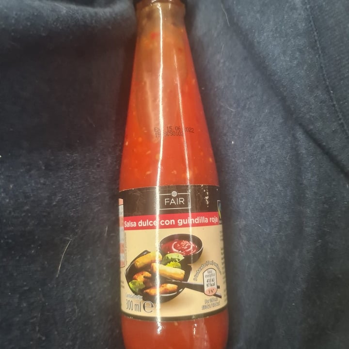 photo of Fair Salsa Dulce Con Guindilla Roja shared by @lentejatofu on  17 Nov 2020 - review