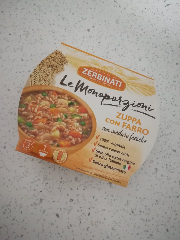 photo of Zerbinati Zuppa con farro shared by @ste97 on  24 May 2022 - review