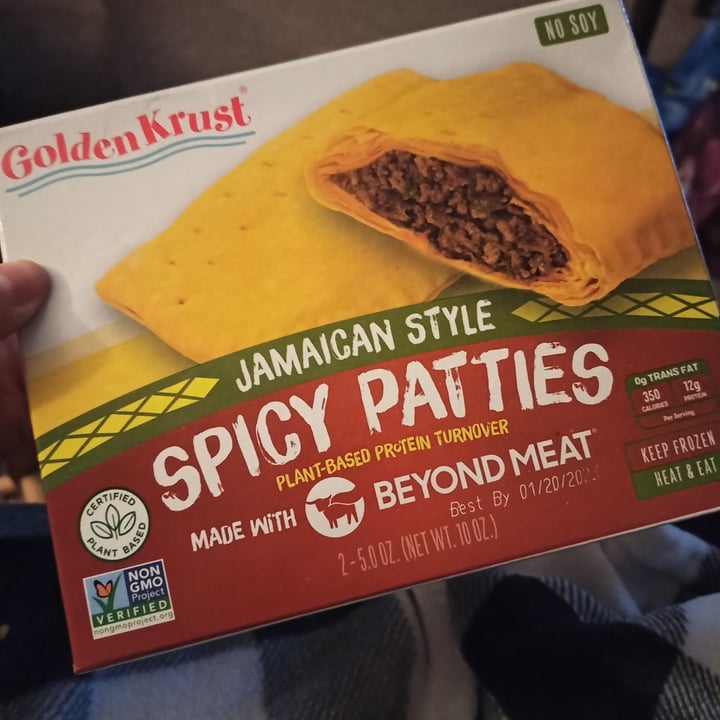 photo of Golden Krust Jamaican Style Spicy Patty shared by @thursdayish on  01 Mar 2022 - review